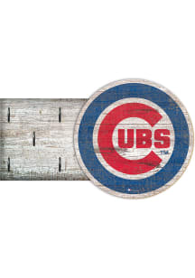 Chicago Cubs Key Holder Sign - Blue