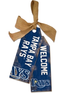 Tampa Bay Rays Team Tags Sign - Blue