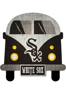 Chicago White Sox Team Bus Sign - Black