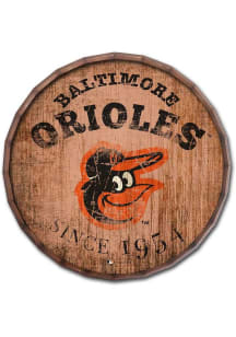 Baltimore Orioles Established Dated Sign - Orange
