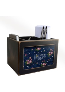 Tampa Bay Rays Floral Desktop Organizer Desk Accessory