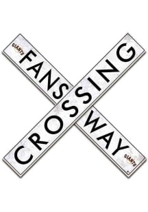 San Francisco Giants 24 Inch Fans Way Crossing Wall Art - Orange