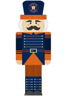Houston Astros 31 Inch Nutcracker Leaner Sign - Orange