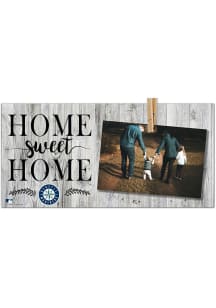 Seattle Mariners Home Sweet Home Clothespin Sign - Navy Blue