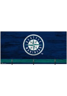 Seattle Mariners Team Color Mask Holder Sign - Navy Blue