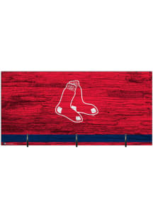 Boston Red Sox Team Color Mask Holder Sign - Red