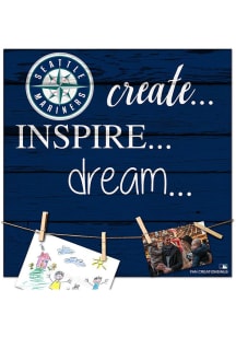 Seattle Mariners Create Inspire Dream Sign - Navy Blue