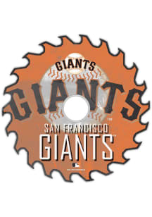 San Francisco Giants Rust Circular Saw Sign - Orange