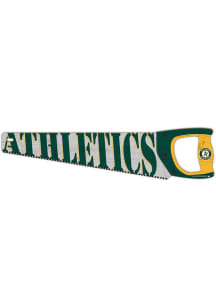 Oakland Athletics Wood Handsaw Sign - Green