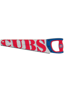 Chicago Cubs Wood Handsaw Sign - Blue
