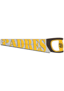 San Diego Padres Wood Handsaw Sign - Brown