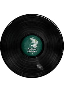 Oakland Athletics 12 Inch Vinyl Circle Sign - Green