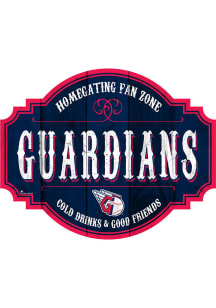 Cleveland Guardians 24 Inch Homegating Tavern Sign - Red