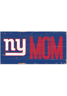 New York Giants MOM Sign - Blue