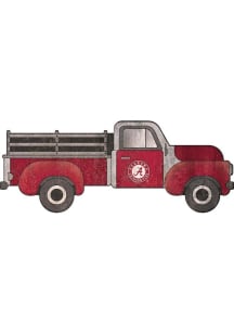 Alabama Crimson Tide 15 Inch Truck Sign - Red