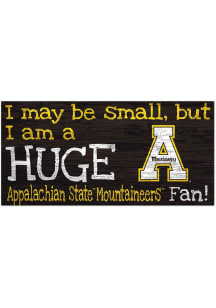 Appalachian State Mountaineers Huge Fan Sign - Black