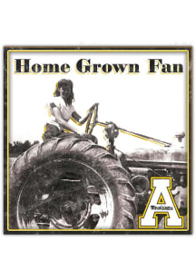 Appalachian State Mountaineers Aluminum Can Sign - Black