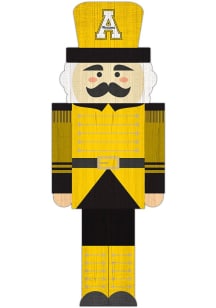 Appalachian State Mountaineers 31 Inch Nutcracker Leaner Sign - Black