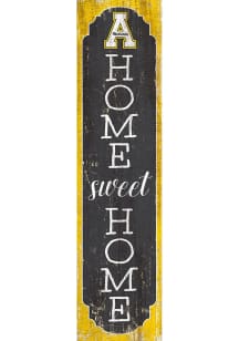Appalachian State Mountaineers 48 Inch Home Sweet Home Leaner Sign - Black