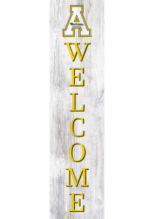 Appalachian State Mountaineers 48 Inch Welcome Leaner Sign - Black