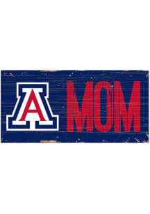 Arizona Wildcats MOM Sign - Blue