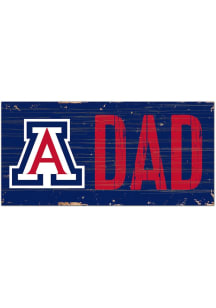 Arizona Wildcats DAD Sign - Blue