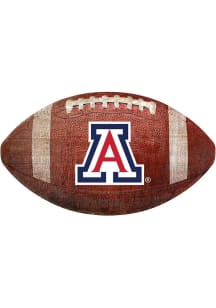 Arizona Wildcats Baseball Shaped Sign - Blue