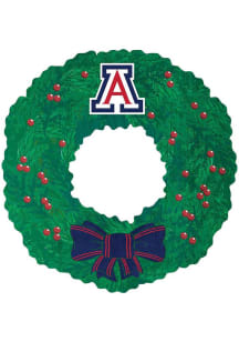 Arizona Wildcats Team Wreath 16 Inch Sign - Blue