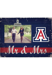 Arizona Wildcats Mr and Mrs Clip Picture Frame - Blue