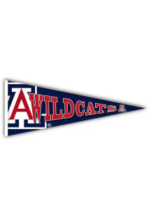 Arizona Wildcats Wood Pennant Sign - Blue