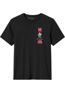 Travis Mathew Nebraska Cornhuskers Black Playoffs 2.0 Short Sleeve T Shirt