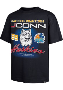 47 UConn Huskies Navy Blue Rah Rah Foundation Short Sleeve Fashion T Shirt