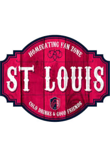St Louis City SC Homegating Sign - Red