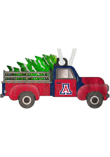 Arizona Wildcats Truck Ornament - Red