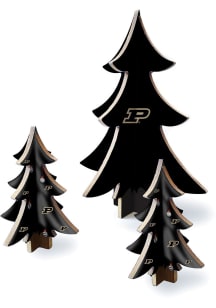 Purdue Boilermakers 3 Piece Set Desktop Tree Set Decor