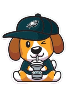 Philadelphia Eagles Dog Stickers - Midnight Green