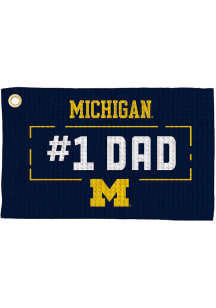 Michigan Wolverines #1 Dad Waffle Golf Towel