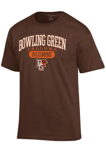 Champion Bowling Green Falcons Brown Pill Box Alumni Jersey Short Sleeve T Shirt