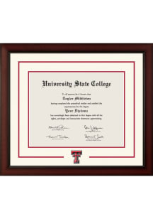 Texas Tech Red Raiders Dimensions Spirit Paxton Diploma Frame - Red