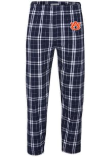Auburn Tigers Mens Navy Blue Primary Logo Sleep Pants