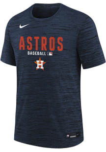 Nike Houston Astros Youth Navy Blue AC Velocity Short Sleeve T-Shirt