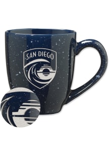 San Diego Wave FC 16oz Speckle Ceramic Mug - Silver