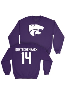 Jack Quetschenbach K-State Wildcats Mens Purple NIL Legacy Player Crew