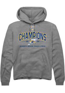 Summit Sportswear Kent State Golden Flashes Mens Grey MAC 2026 Women's Indoor Track & Field Champi..
