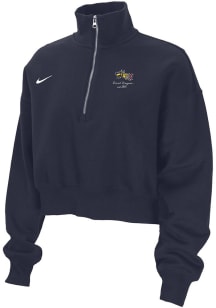 Nike Drexel Dragons Womens Navy Blue Phoenix Qtr Zip