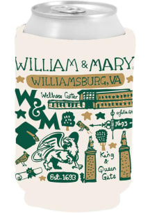 William & Mary Tribe Julia Gash Cooler Coolie - Green