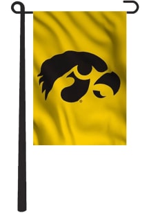 Iowa Hawkeyes 13x18 Yellow Garden Flag - Yellow