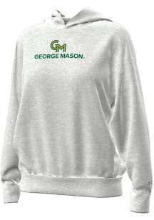 Under Armour George Mason University Womens Grey Icon Hooded Sweatshirt