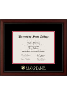 Maryland Terrapins Paxton Medallion Diploma Frame - Brown