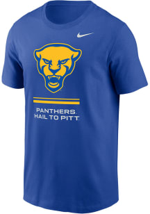 Nike Pitt Panthers Blue Dri-Fit Core Short Sleeve T Shirt